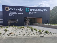 showroom CARIMALO JARDIN DU GOLFE -vue extérieur