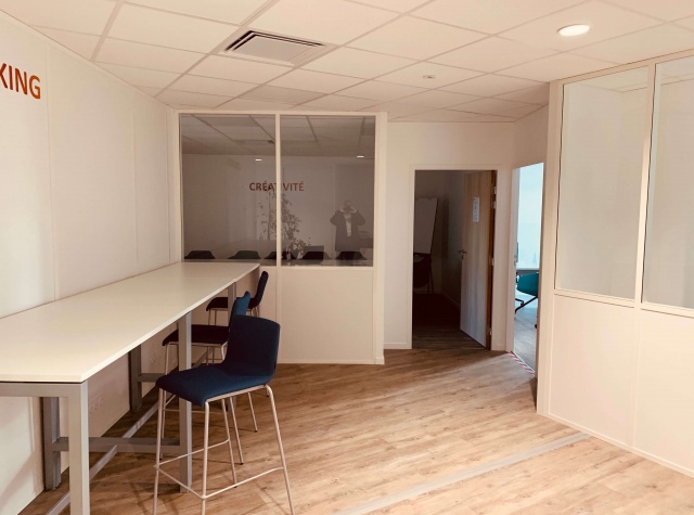 Hall d'entrée et Coworking