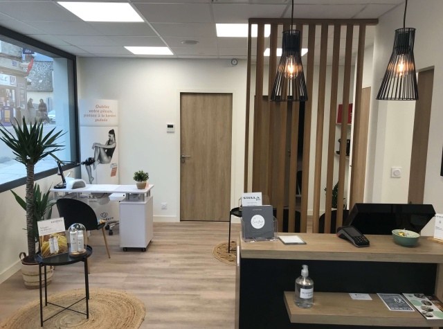 aménagement ameublement banc d'accueil